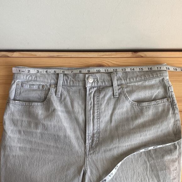 Madewell Slim Demi-Boot Jeans in Dekalb Wash Gray 32 - Picture 11 of 13